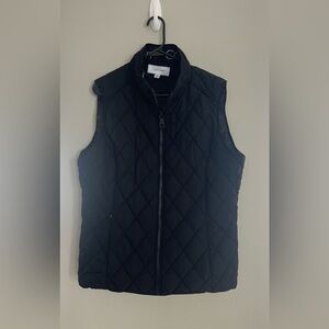 Calvin Klein Black Quilted Puffer Vest‎